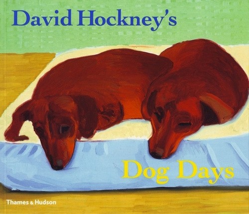 David Hockney's Dog Days by Hockney, David [Paperback]