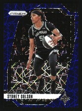 Sydney Colson 2024 Panini Prizm WNBA Blue Velocity Prizms #73 Las Vegas Aces