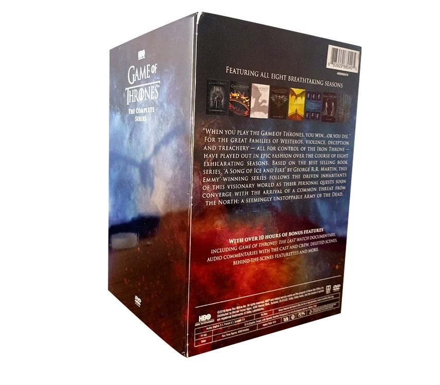 Game of Thrones Complete Series Seasons 1-8(DVD 38-Disc ) Foto 2 de 2