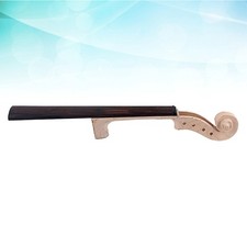 Rosewood Violin Part Accessories Wooden Neck Ebony Fingerboard for