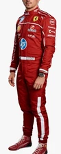 2025 F1 Charles Leclerc Race Suit CIK/FIA Level 2 F1 2025 Go kart Racing Suit