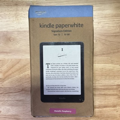 Amazon Kindle Paperwhite Signature Edition Gen 12 32Gb Metallic