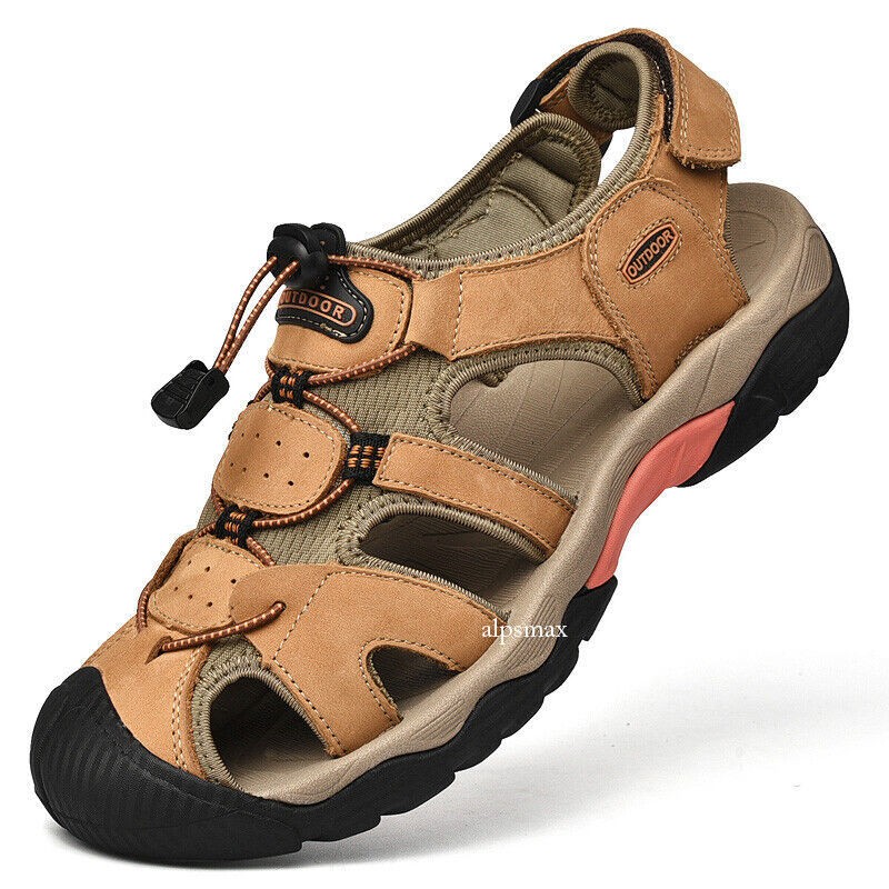 KEEN Sandali uomo pelle punta chiusa spiaggia sport outdoor antiscivolo estivi scarpe trekking