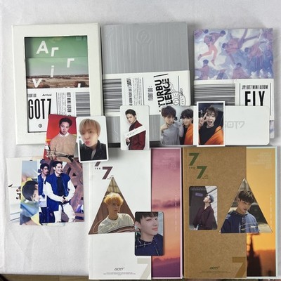 GOT7 Album Bundle 7 for 7 Fly Turbulence Arrival JB BamBam Youngjae Photocards