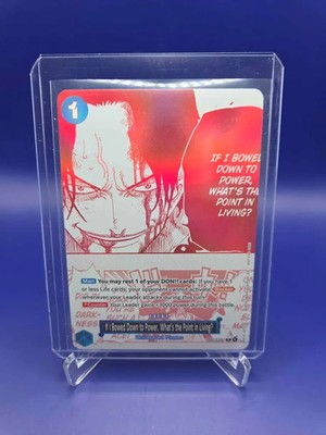 One Piece TCG English OP13-057 ''If I Bowed Down to Power...'' - 3rd Anni TC