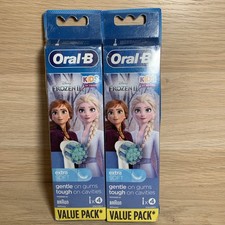 8 Oral-B Replacement Toothbrush Heads for Kids Frozen II Extra Soft Kids 3 Years