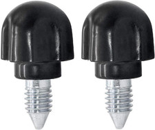 2 Pack Mixer Thumb Screw Black Knob Fits KitchenAid Whirlpool Mixers