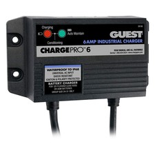 Marinco Guest ChargePro 6A 1-Bank Waterproof Onboard Battery Charger