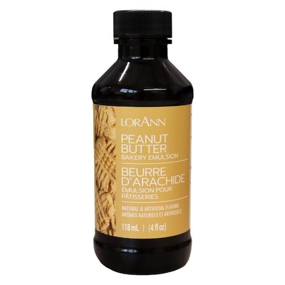LorAnn Bakery Emulsions Natural & Artificial Flavor 4oz-Peanut Butter - 0806-1GH