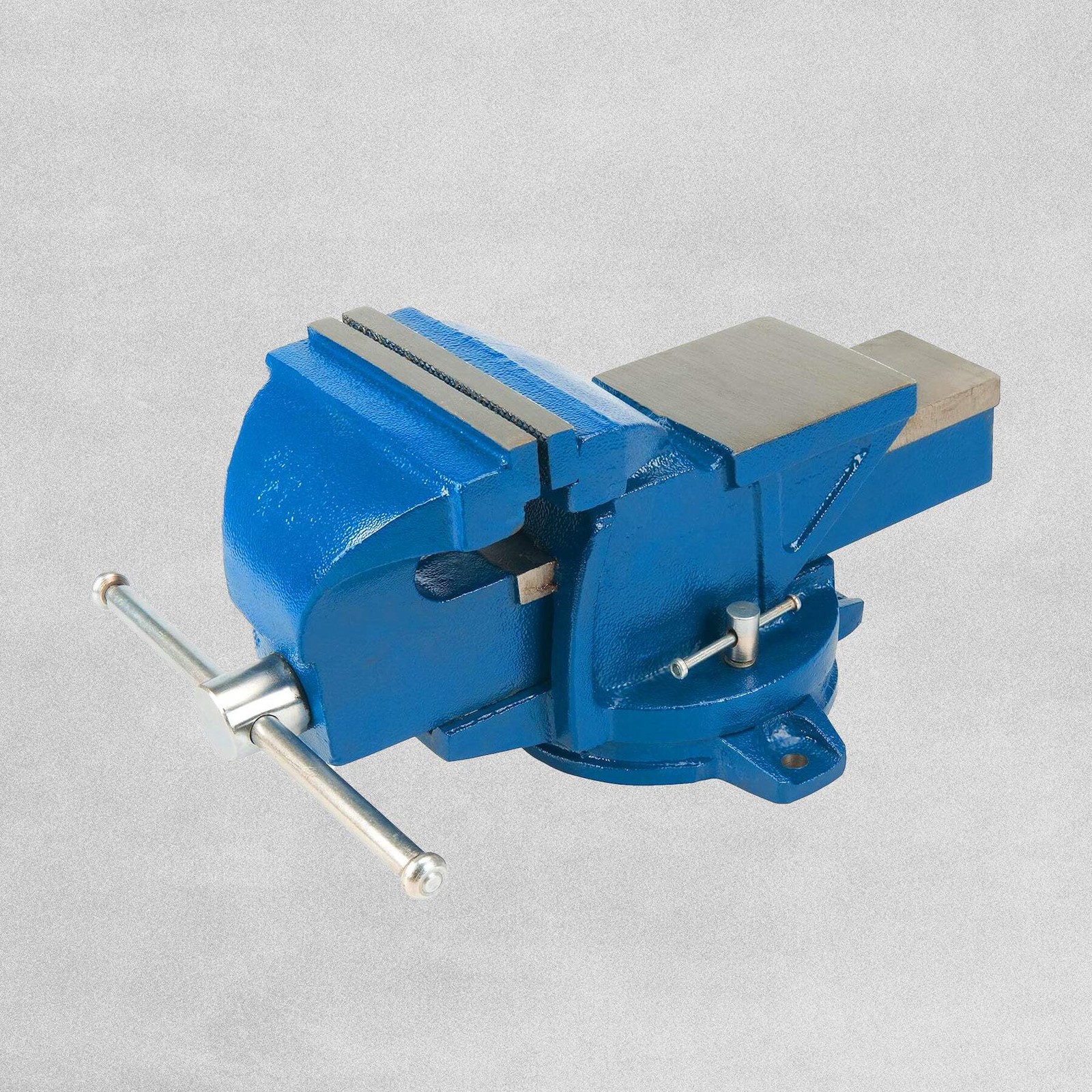 Silverline 6"" (150mm) Engineers Workshop Vice Swivel Base 16kg 160mm Jaw Capacit