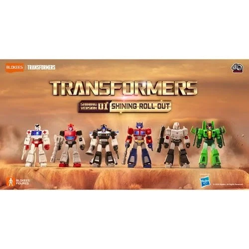 Transformers Shining Version 1 Shining Roll Out Blokees Mini Model Kit Case of 6 - Image 4 of 4