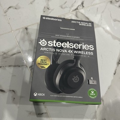New In Box Steelseries Arctic Nova 4x Wireless Headset Xbox Retractable Mic