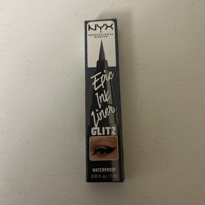 NYX Professional Makeup Epic Ink Glitz Metallic Eye Pencil, Graphite Glitz, 1 ml