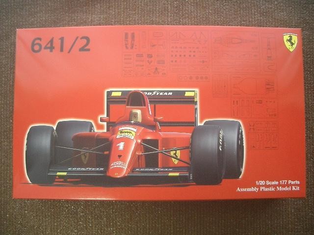 Fujimi 1/20 Ferrari 641/2 Grand Prix Plastic Model Kit JUNK | eBay