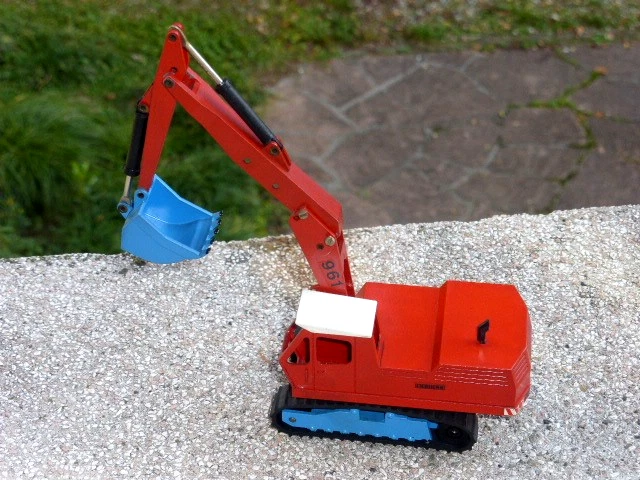 Strenco # 281 Liebherr 961 Excavator no Dinky no Tekno - Immagine 4 di 4