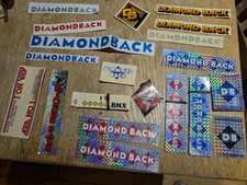 Diamond Back BMX Stickers Original Vintage  1980's £8 each / per sticker