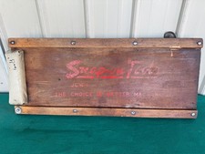 Vintage Snap-on Model Jcw-1 Auto Mechanics Garage Workshop Wooden Creeper