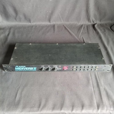Alesis MIDIVERB II 1U Rack Digital Reverb Multi-Effect Used