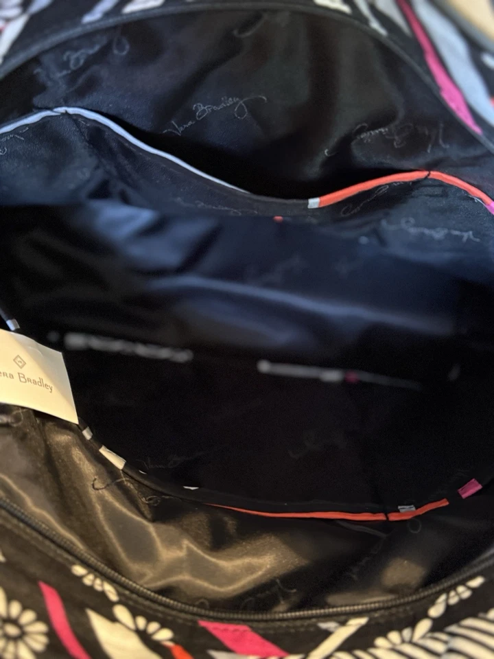 Bolso de Mano Vera Bradley Pequeño Recortado Vera Rayas del Norte Nuevo con Etiquetas Foto 4 de 4