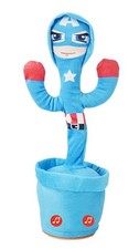 Dancing, Singing, Recording, And Mimicking Cactus Toy With Led Lights, Usb Rech