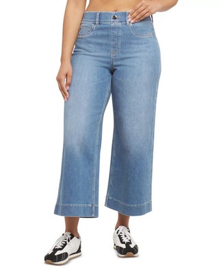 SPANX  Cropped Wide Leg Jeans MSRP $148