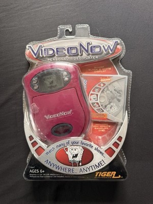 Tiger Electronics VideoNow Personal Video Player (pink) - New Factory Sealed!