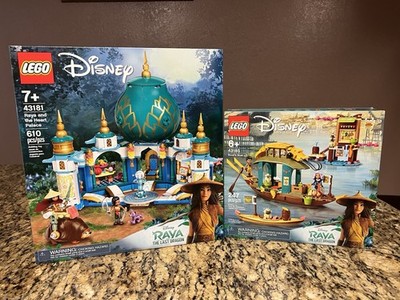 LEGO Disney Princess: Raya and the Heart Palace (43181) & (43185)
