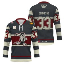 Rockford IceHogs Unveil Retro to Celebrate AHL’S 90th Season Hockey Jersey