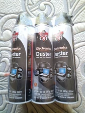 Dust-Off Disposable Compressed Gas Duster, 10 oz Cans, 6 Pack