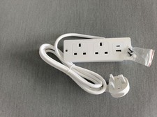 Hidden Desk Power Strip Recessed Socket USB C PD 20W Office Kitchen Workbench 2M
