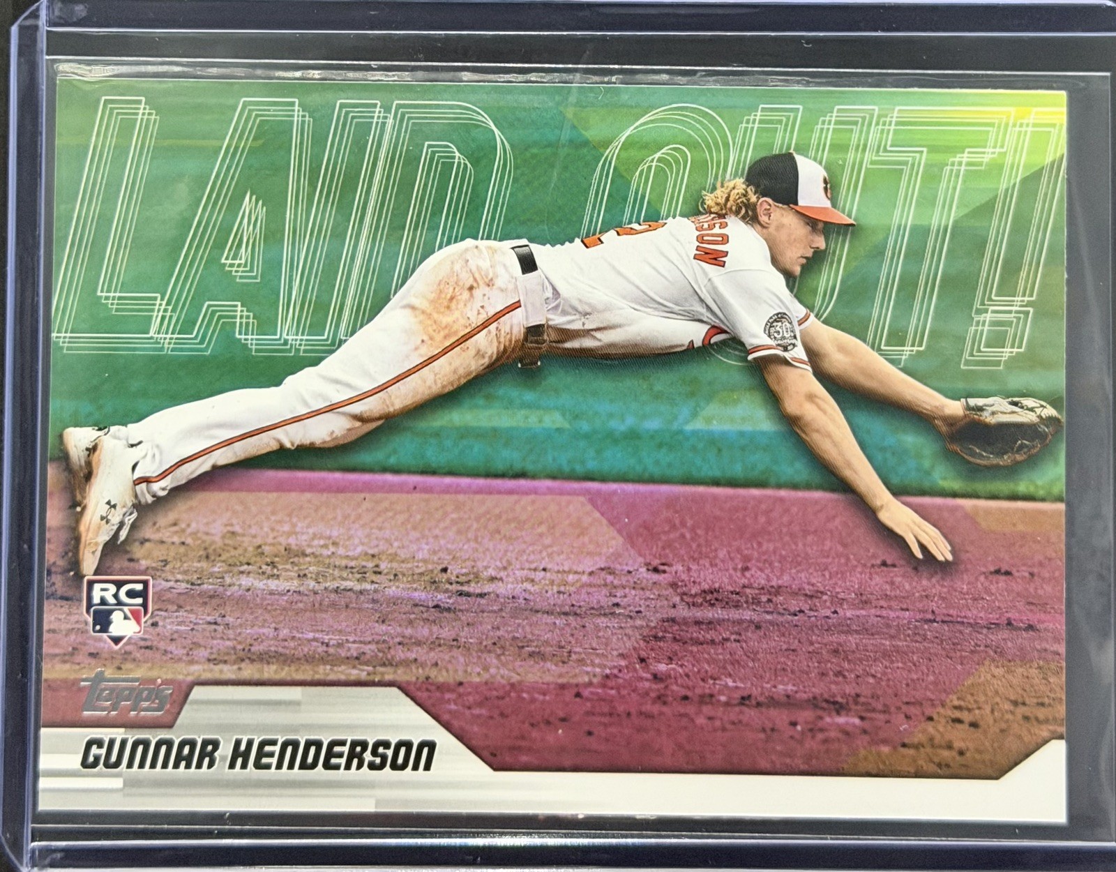2023 Topps Update Laid Out Gunnar Henderson #LO-19