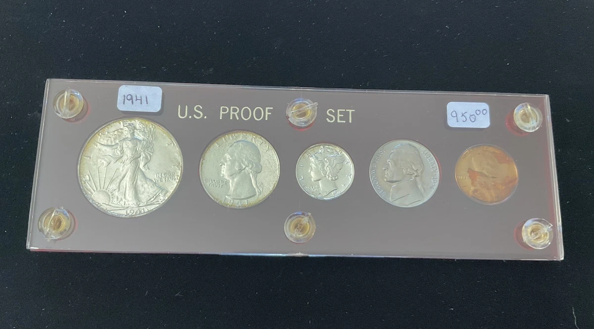 Uncertified Proof 1941 Year US Coin Proof Sets for sale | eBay