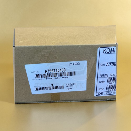 Original Konica Minolta Fusing Roller Upper A799730400 Bizhub 1100 1200 New Original Packaging - Picture 4 of 4
