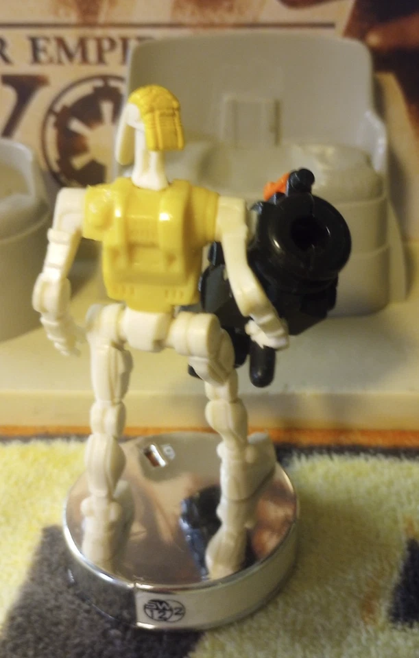 Star Wars Hasbro Attacktix Battle Droid Commander Chrome SW-12 2005 #P57 Foto 2 de 4