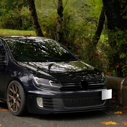 Smoked Lens Front Bumper Side Marker Light Housing For 2010-2014 VW MK6 Golf/GTI - Picture 9 of 13