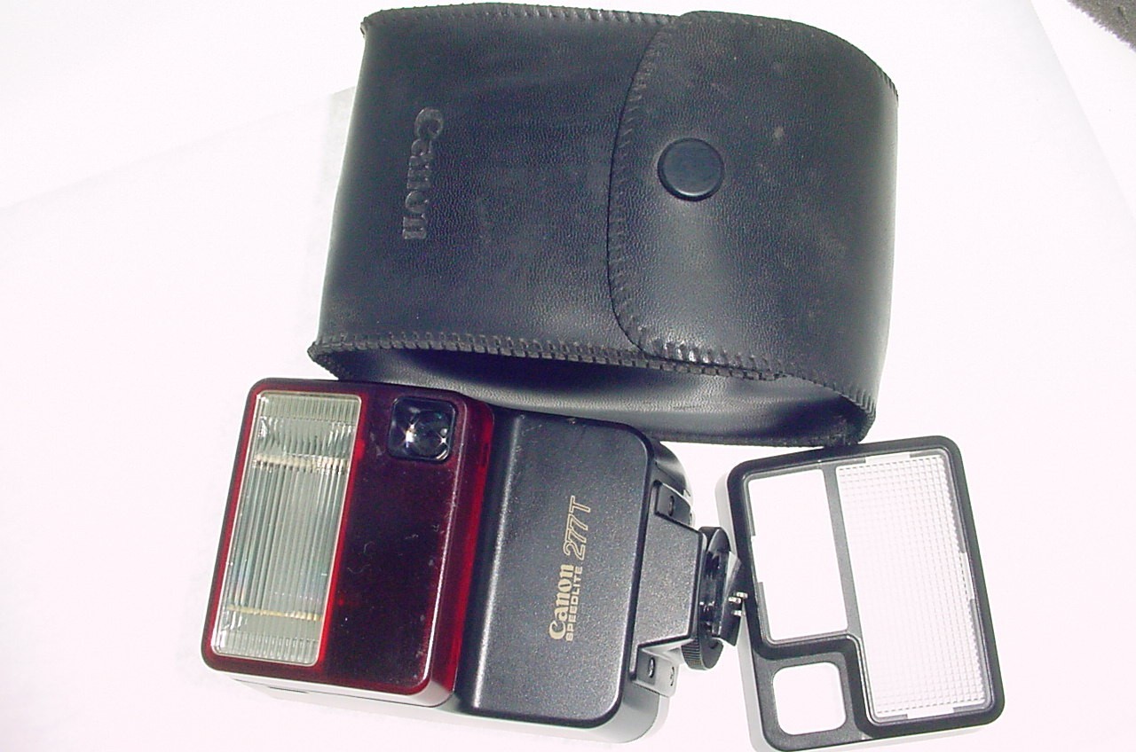 Canon 277T Speedlite Flash For Canon A-1 AE-1 AV-1 AT-1 AE-1 Program T90 Cameras