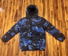 Boys Under Armour Medium UA Cold Gear Pronto Puffer Jacket Coat Size 10 / 12 EUC