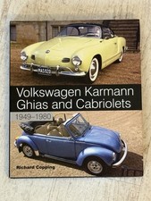 Volkswagen Karmann Ghias and Cabriolets 1949-1980, Richard Copping
