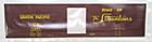 UNION PACIFIC 42' WOODEN BOX CAR KIT-SILVER STREAK- HO SCALE — photo 1