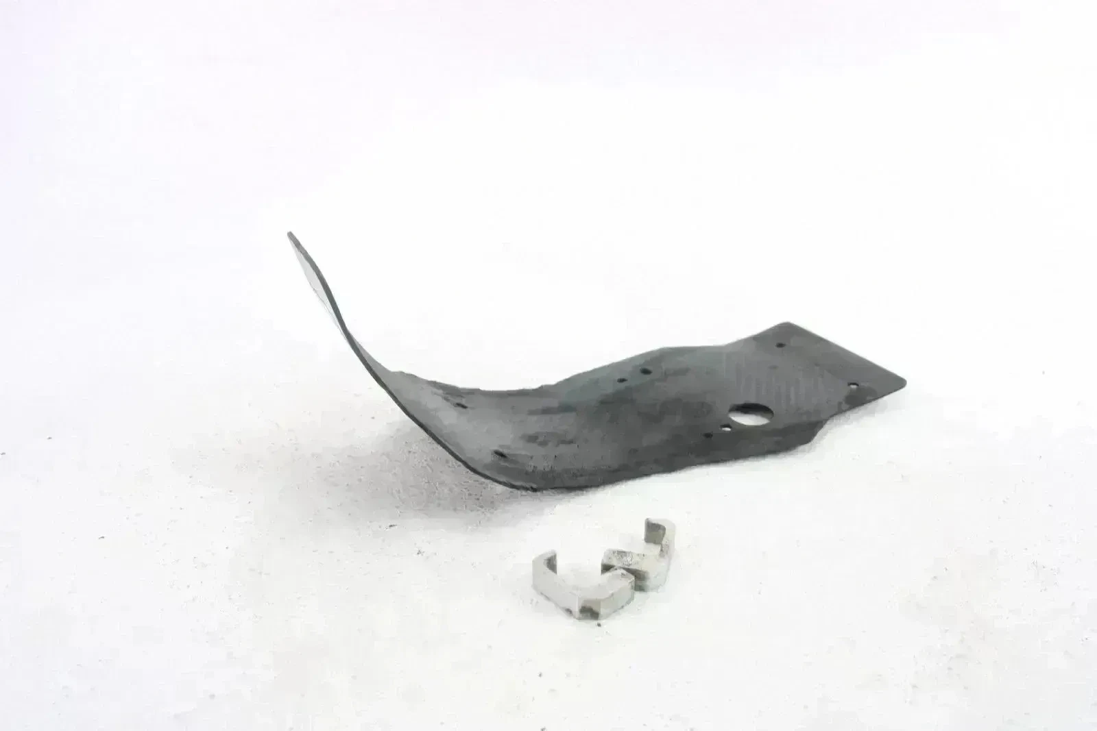 2006 Yamaha YZ250 Carbon Fiber Works Skid Plate Glide Plate w/ Mounts