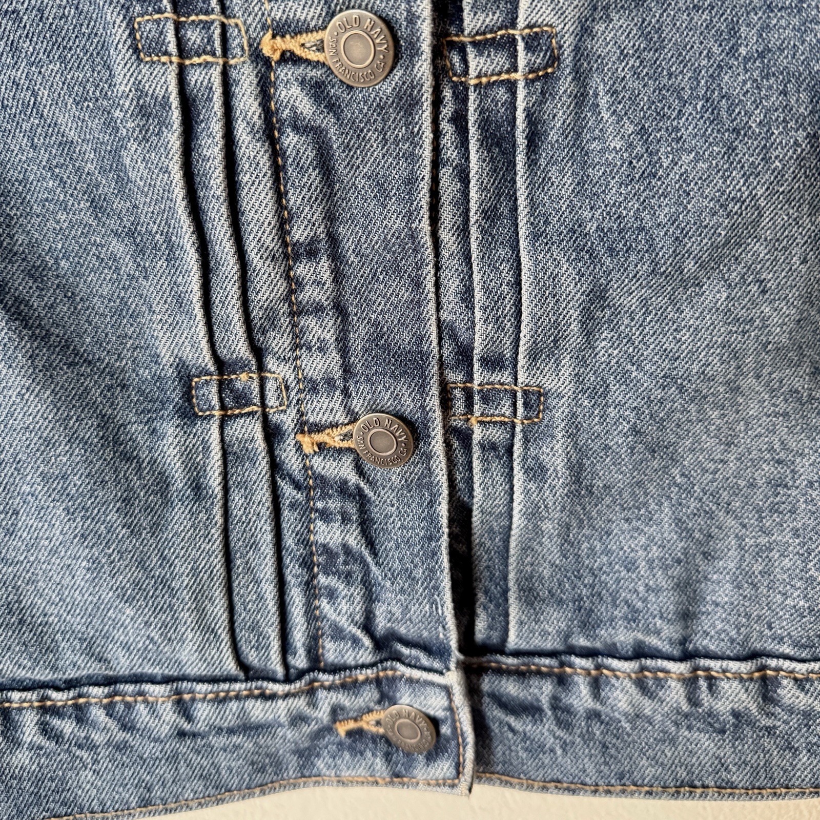 Old Navy Classic Jean Basic Stretch Jacket Size 3… - image 4