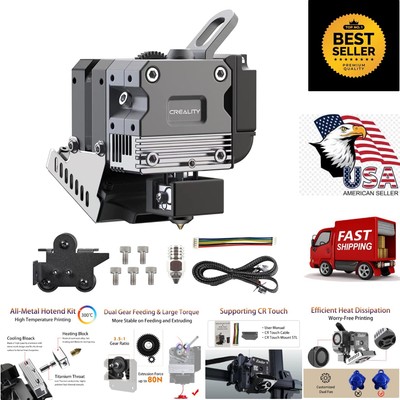 High-Temperature Direct Drive Extruder Kit for Ender 3, Perfect Filament Feeding