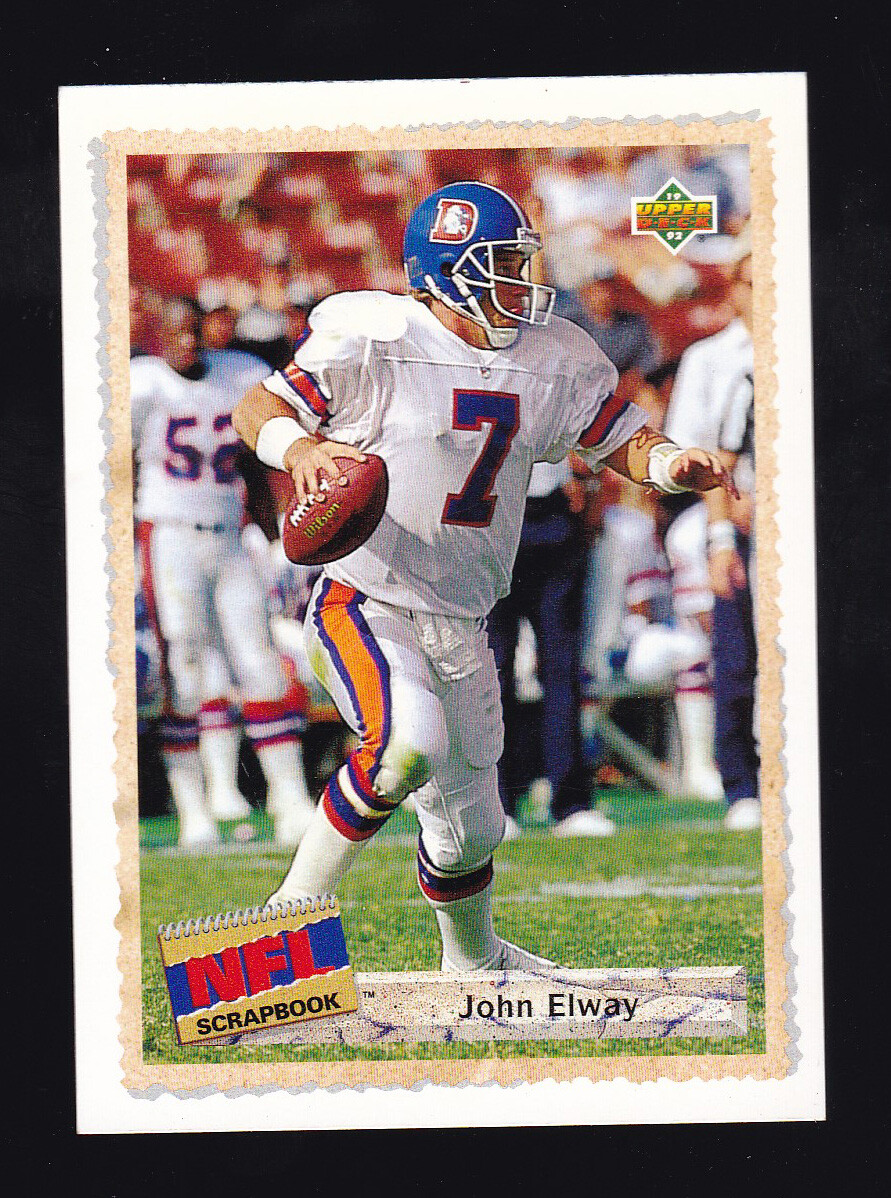 1992 Upper Deck John Elway #514 Denver Broncos