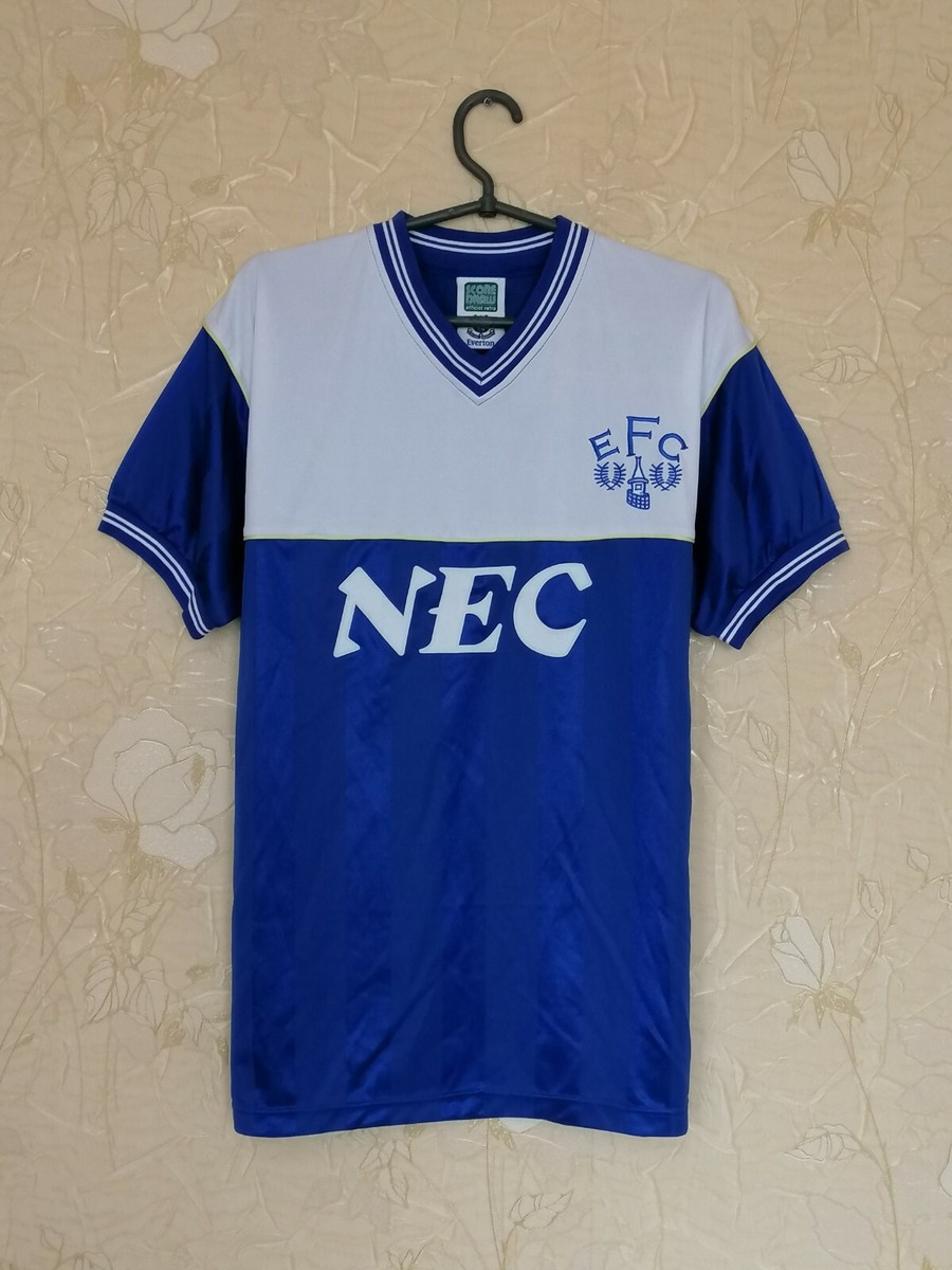 everton 1986 everton nec shirt