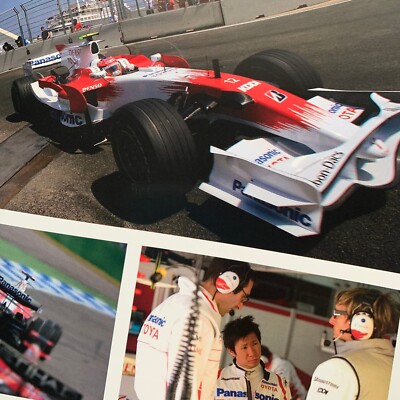 Toyota F1 Formula 1 Photo Book All 140 Racing Races Memories Time to Say Goodbye