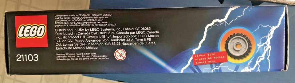 Lego CUUSOO 21103 Back To The Future - Delorean - Hard to Find - Sealed - Image 3 of 4