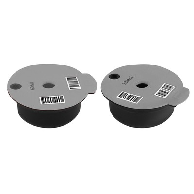 60/180ml Nachfüllbar Kaffee Kapsel Wiederverwendbar Pod Tasse für Bosch Tassimo