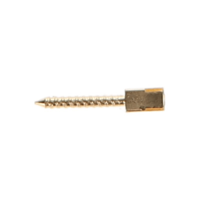 House Brand Dentistry 400016 HSB Gold Plated Screw Posts M1 #1 Medium 9.3mm 12Pk