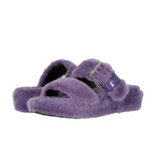 NEW UGG Fuzz Yeah Sheepskin Slipper Slide Sandals