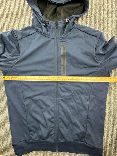 Mondetta Outdoor Project Coat Mens Medium Blue Active Jacket Adjustable Hooded - Picture 5 of 10